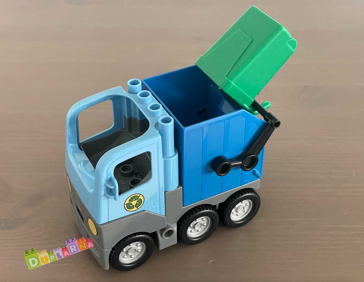 Lego Duplo - Popelář modrý - Popelářský vůz