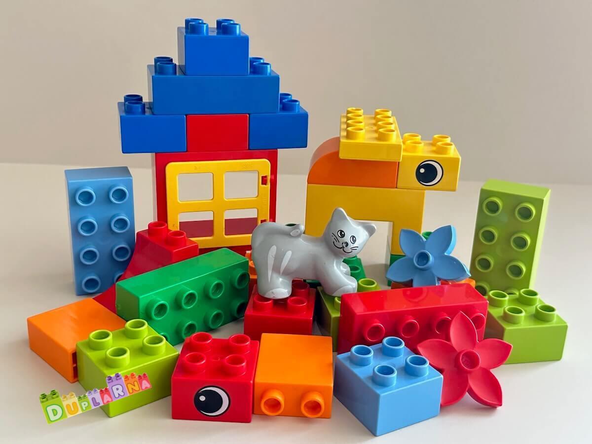 Lego Duplo 5416 - Set kostek s boxem - Kočka