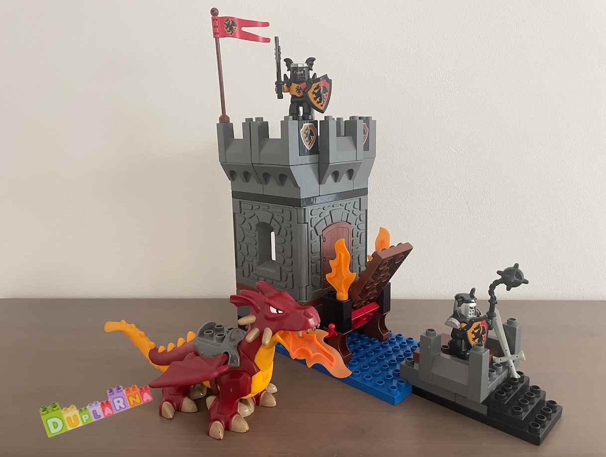 Lego Duplo 4776 Dračí věž - hrad s velkým drakem