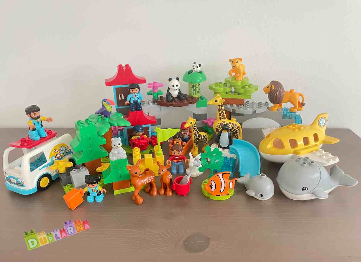 Lego Duplo 10907 - Divoká zvířata světa