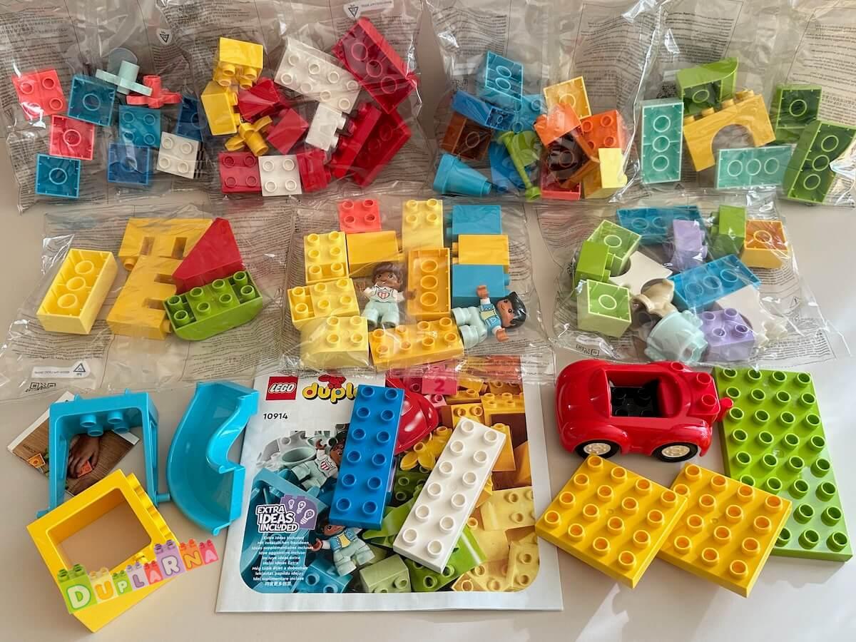 Lego Duplo 10914 - Velký set 85ks s kostkami / Hřiště