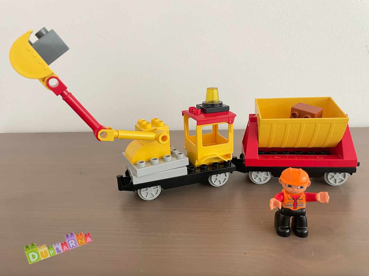 Lego Duplo 5607 - Drezína lego / oprava železnice