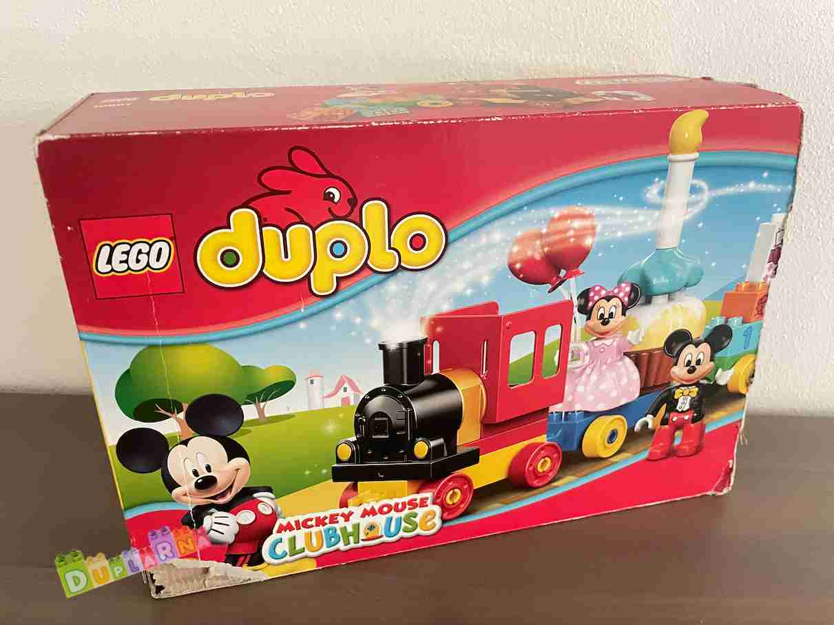 Lego Duplo 10597 - Vláček / Mickey a Minnie narozeninový vlak