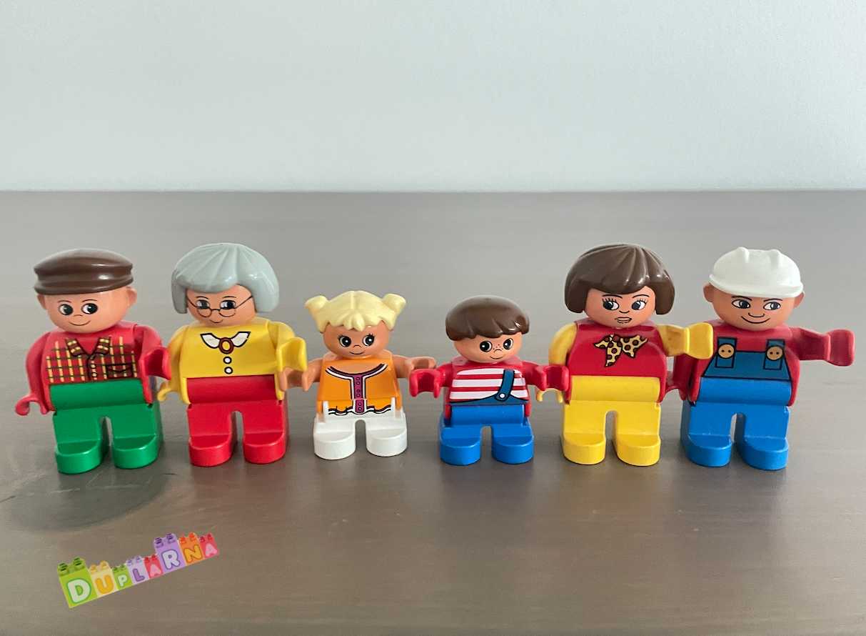 Lego Duplo - Rodinka / Rodina (máma, táta, dítě,...)