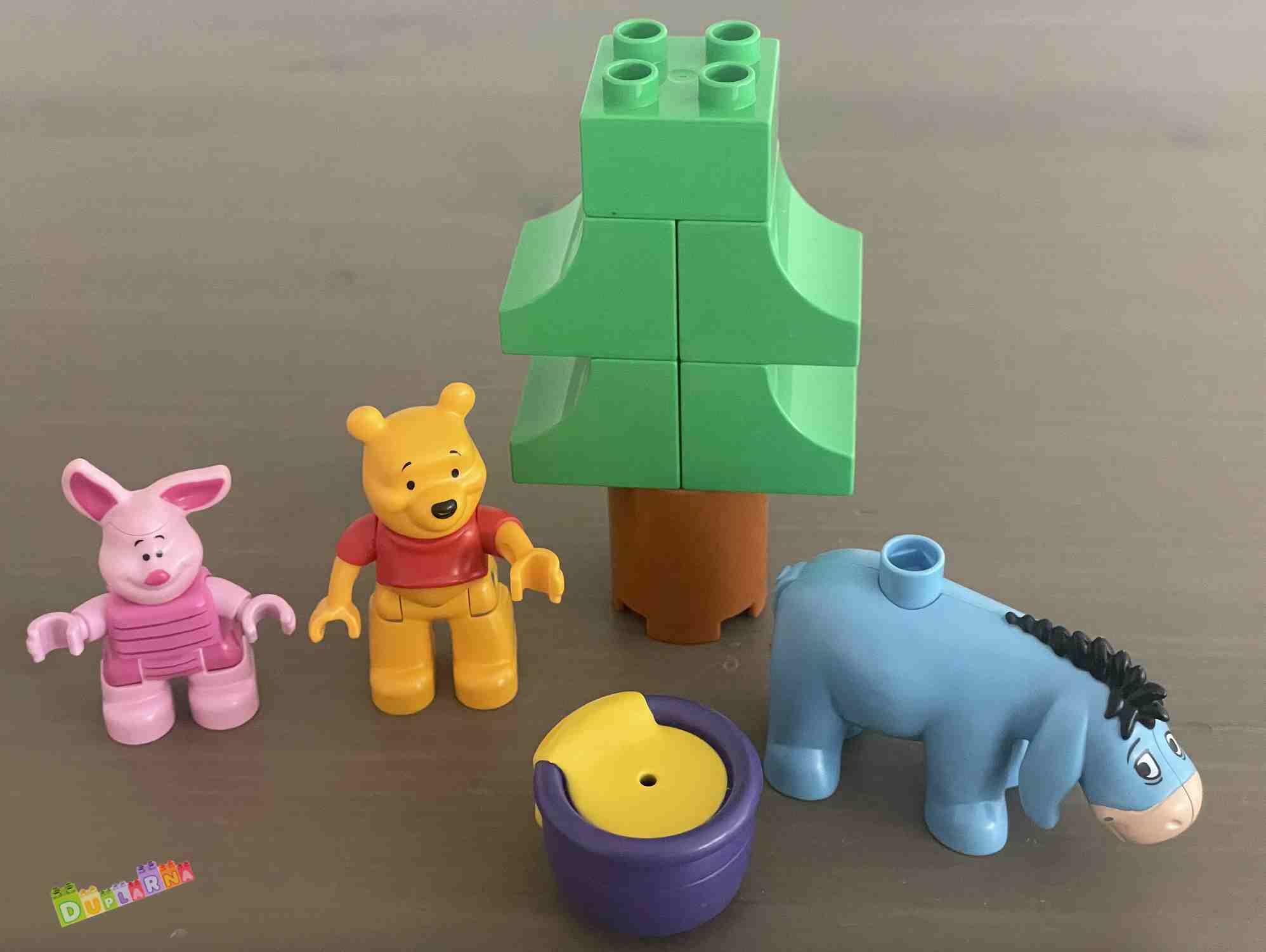 Lego Duplo - Medvídek Pú - Ijáček, Prasátko