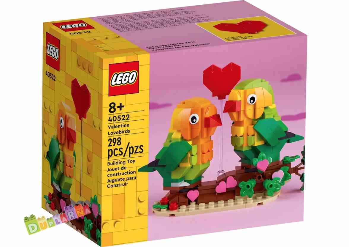 Lego 40522 - Valentýnské hrdličky