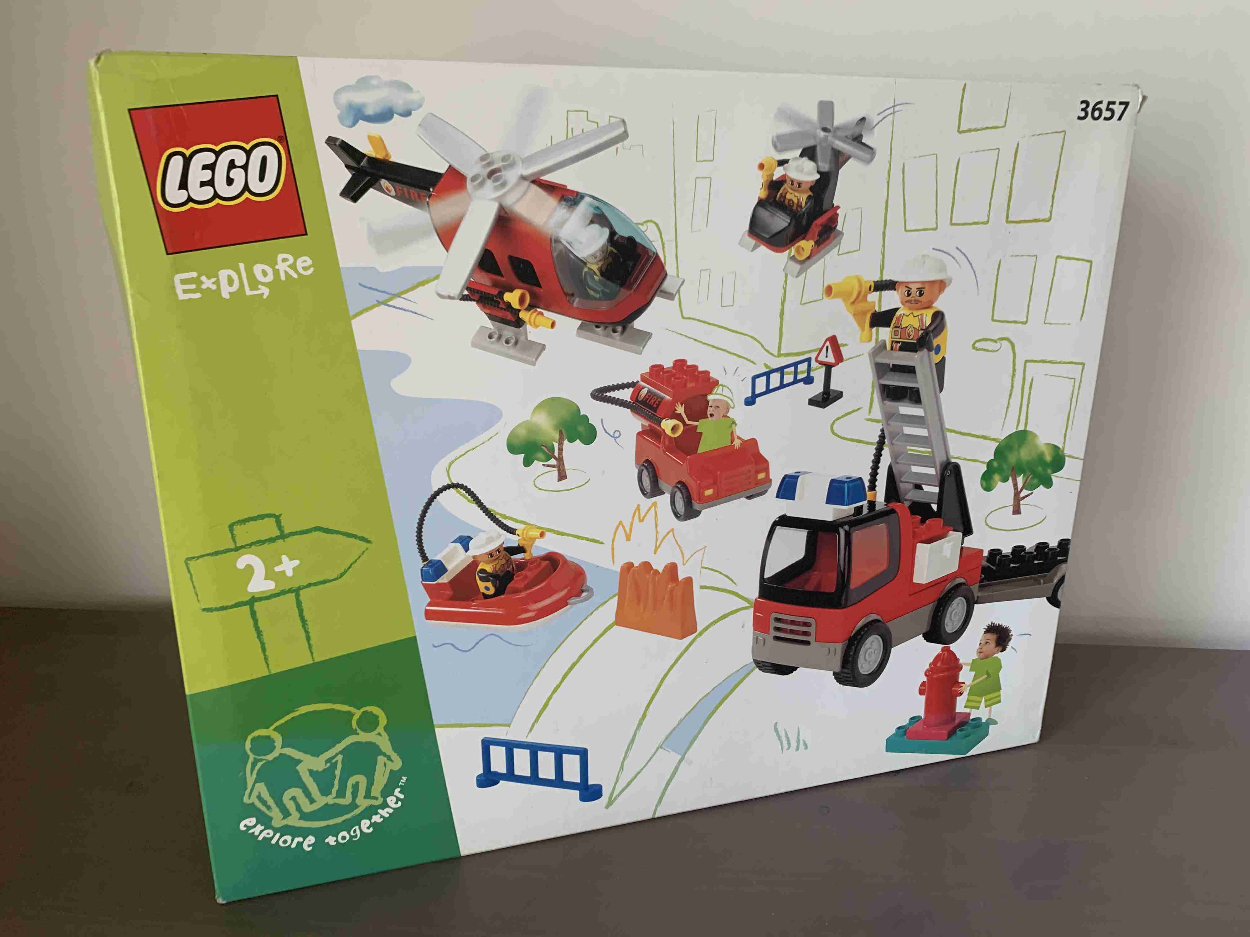 Lego Duplo 3657 - Explore - Hasiči