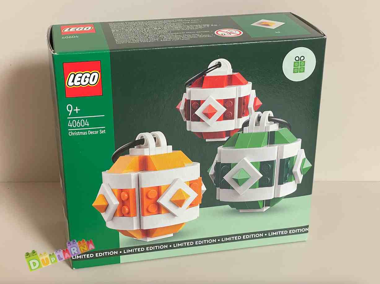 Lego VIP 40604 - Sada vánočních ozdob