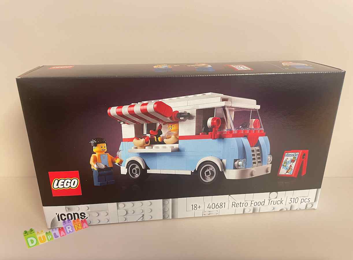 Lego VIP 40681 - Retro pojízdné občerstvení / Retro Food Truck