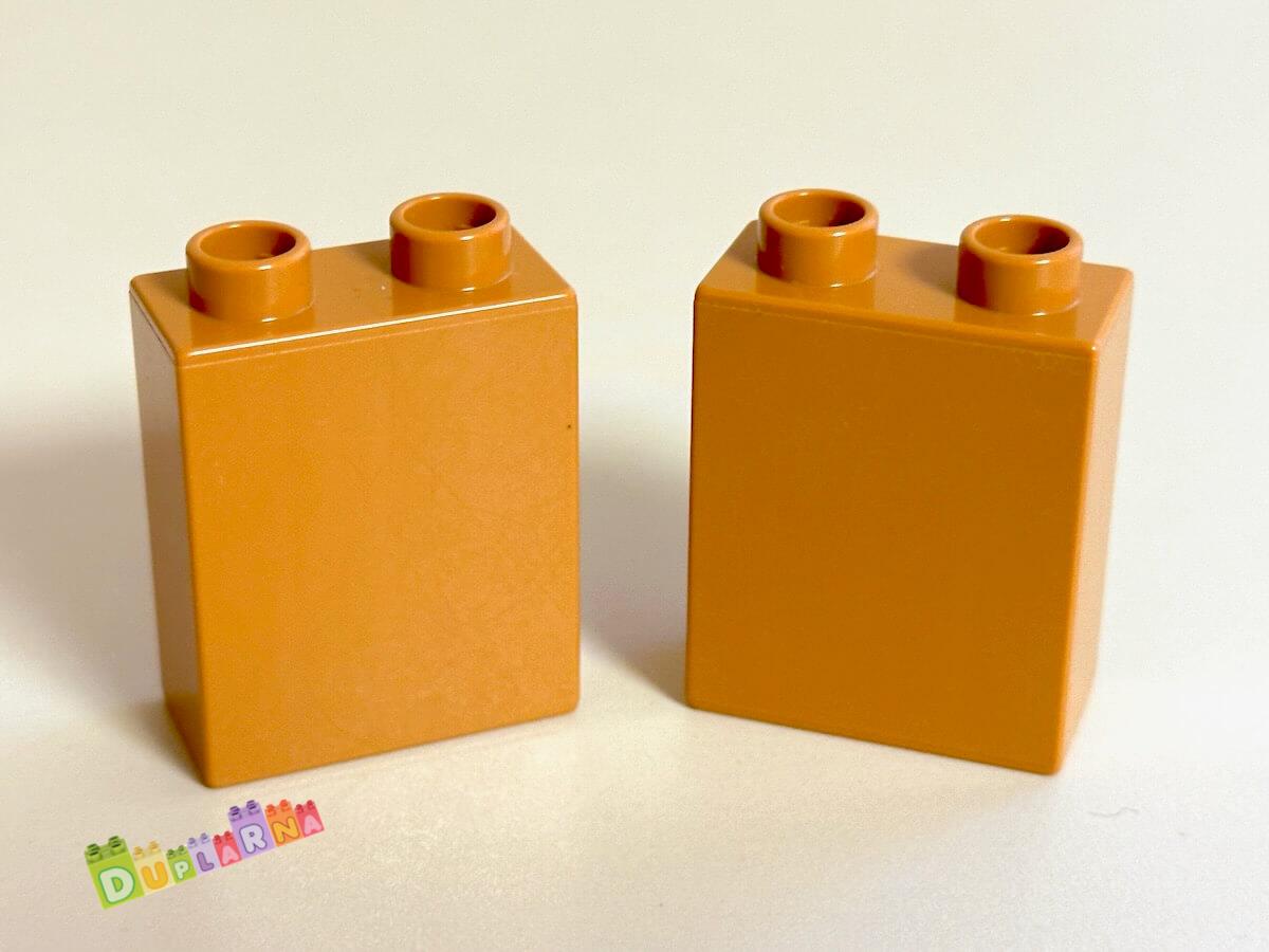 Lego Duplo - Kostka vysoká světle hnědá