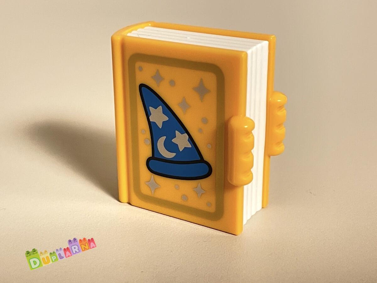Lego Duplo kniha žlutá - kouzelnická čepice