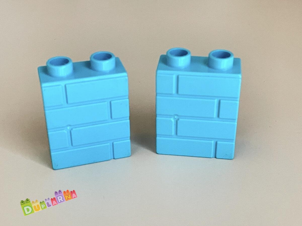 Lego Duplo - Kostka vysoká tyrkysová - zeď