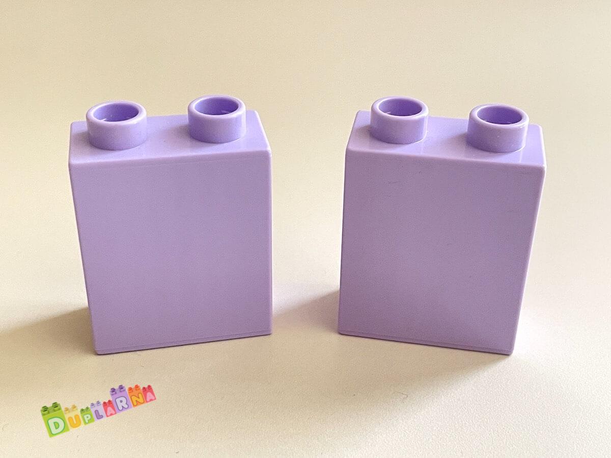 Lego Duplo - Kostka vysoká světle fialová