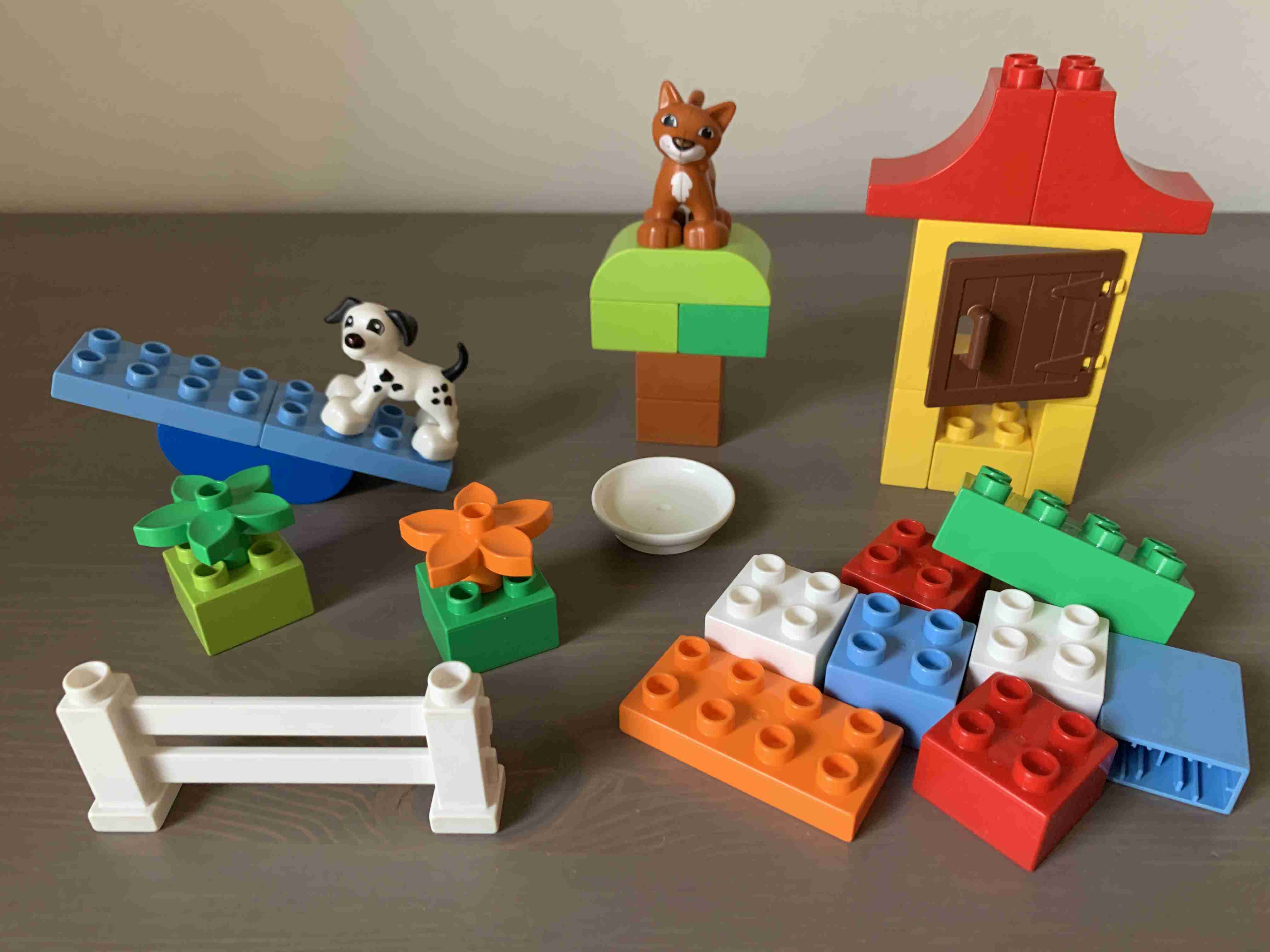Lego Duplo 4624 - set kostek kočka a pes