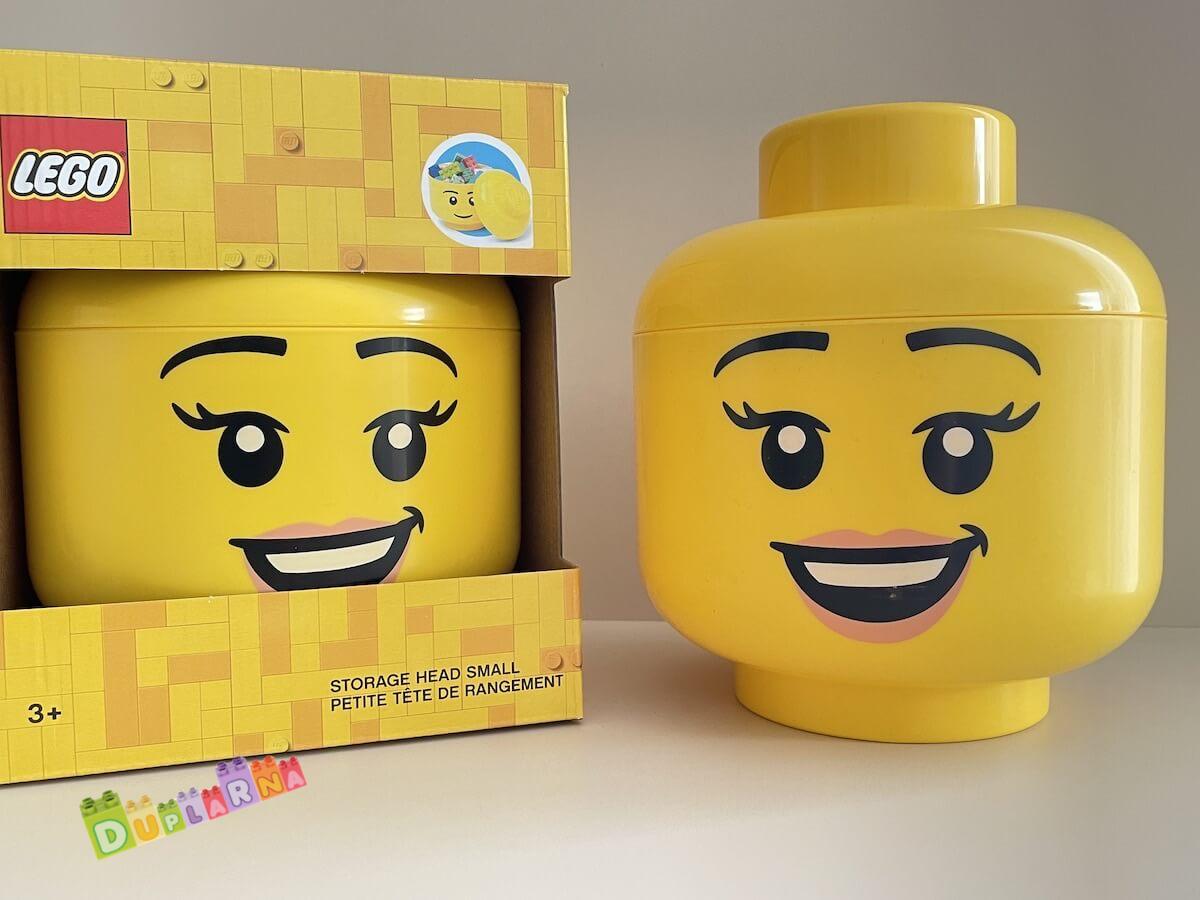 Lego BOX hlava žlutá