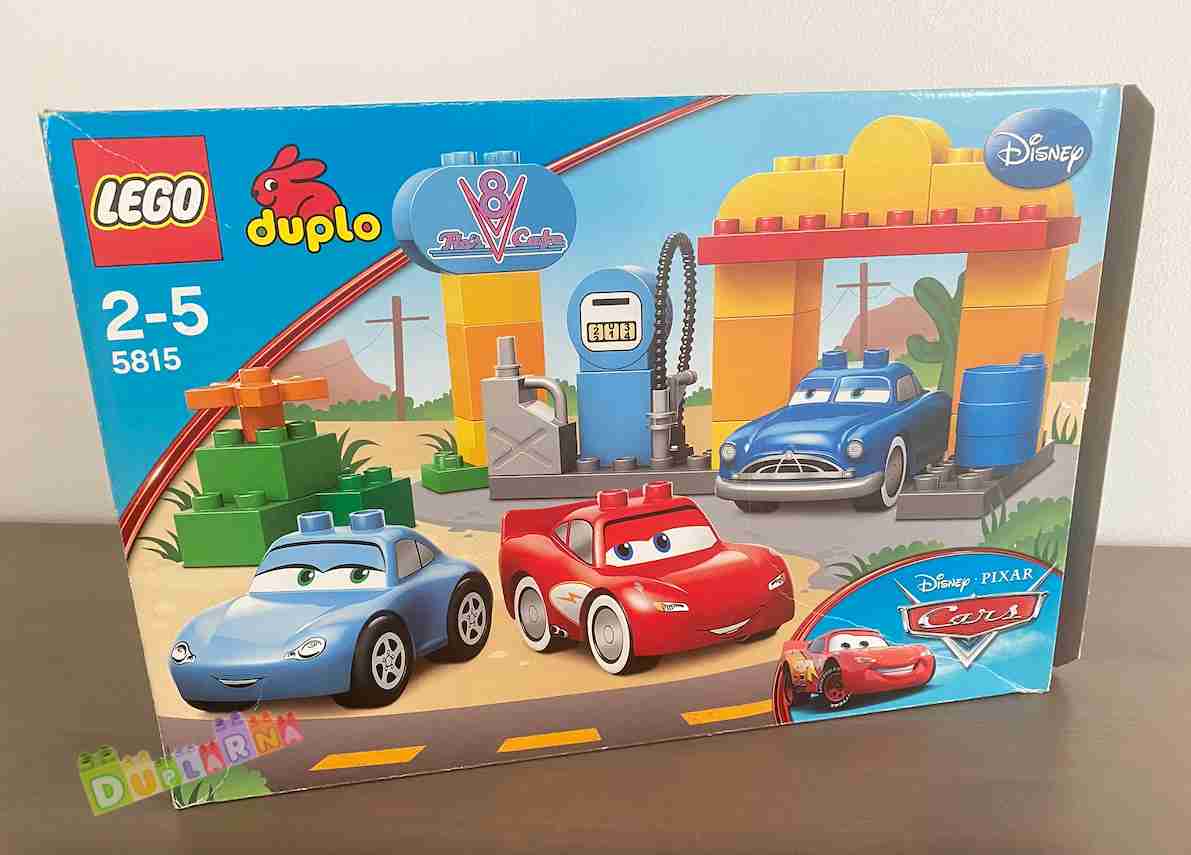 Lego duplo Cars 5815 - Čerpací stanice Flo