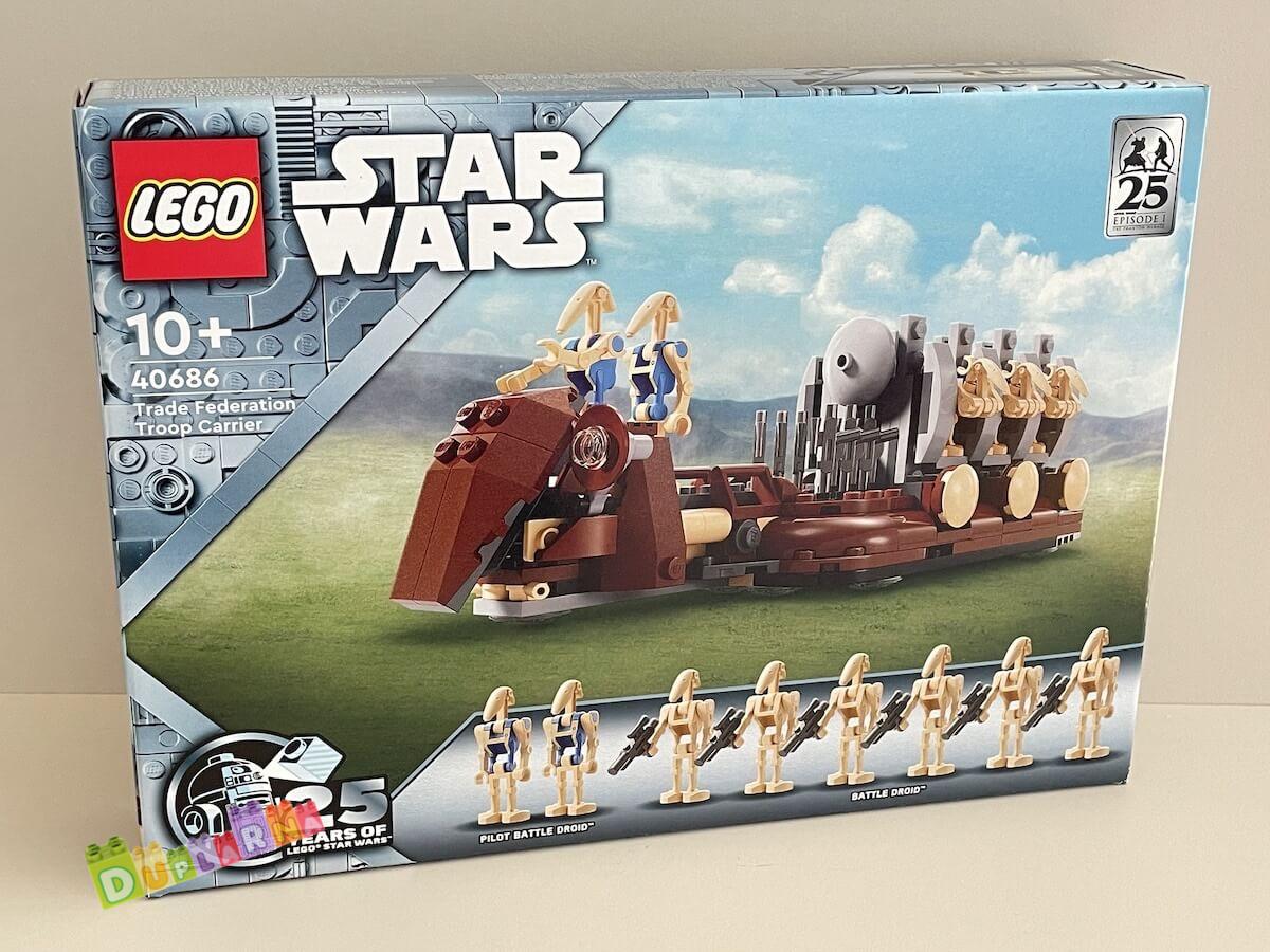 Lego Star Wars VIP 40686 - Vojenský transportér Obchodní federace