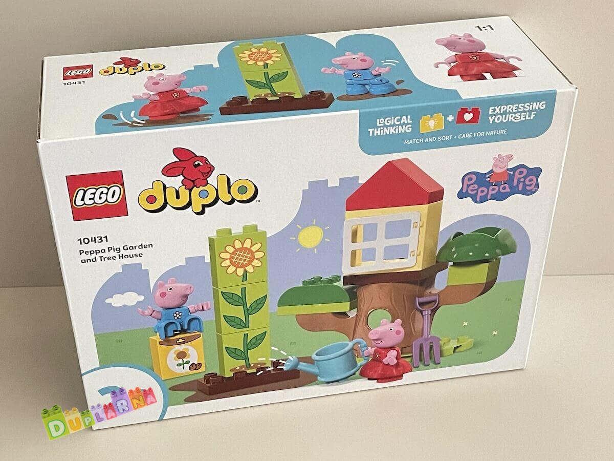 Lego Duplo 10431 - Prasátko Peppa – Zahrada a dům na stromě