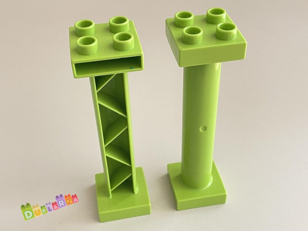 Lego Duplo Sloup vysoký světle zelený - limetkový