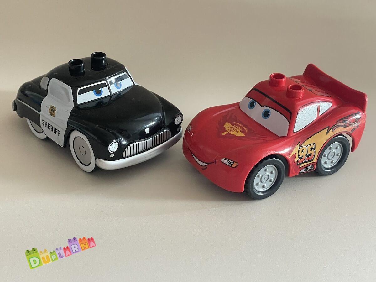 Lego Duplo - Cars - Šerif (Sheriff) + Blesk McQueen (Piston Cup)