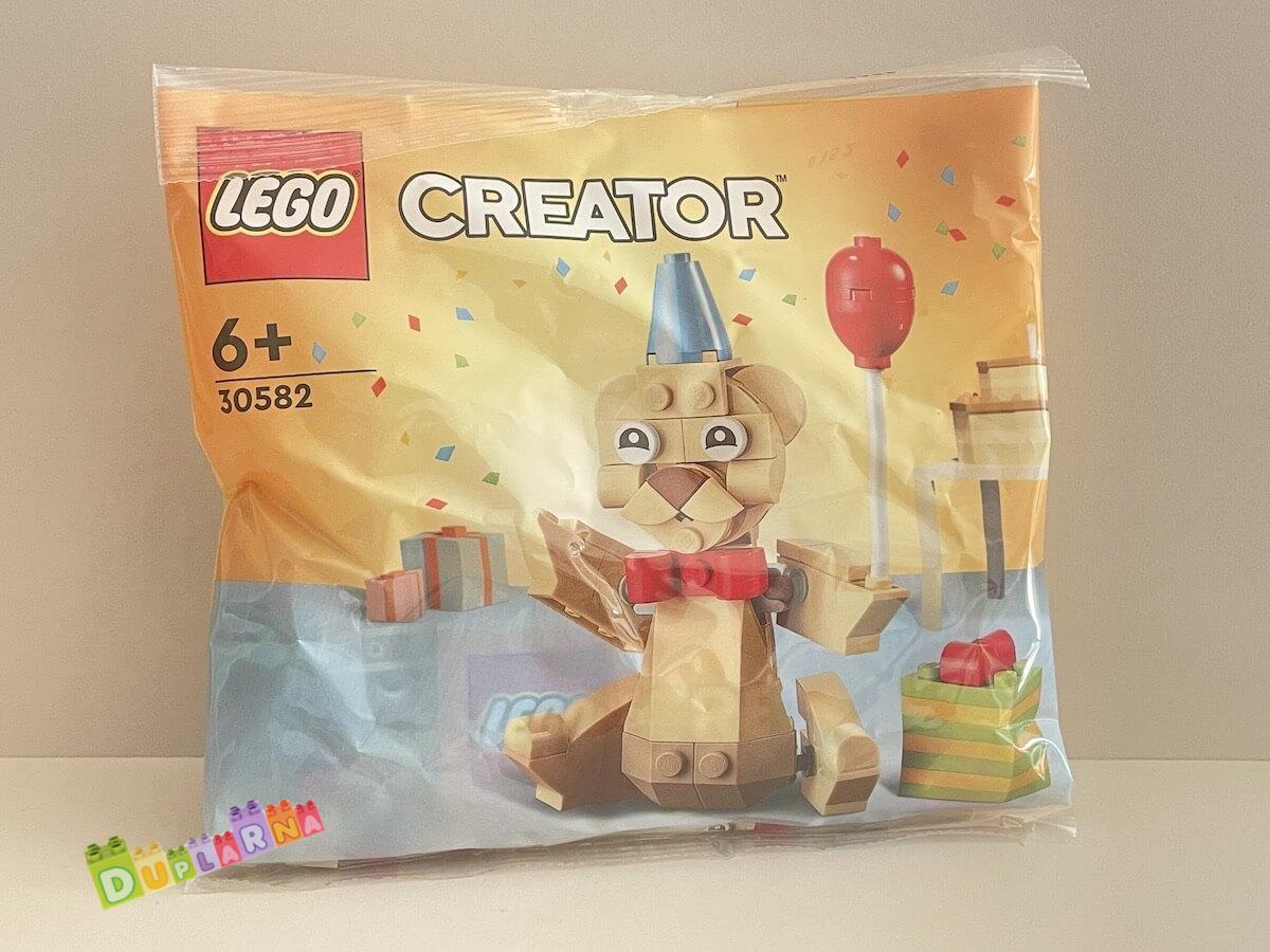 Lego Creator 30582 - Narozeninový medvídek / Postav si vlastního Narozeninového medvídka