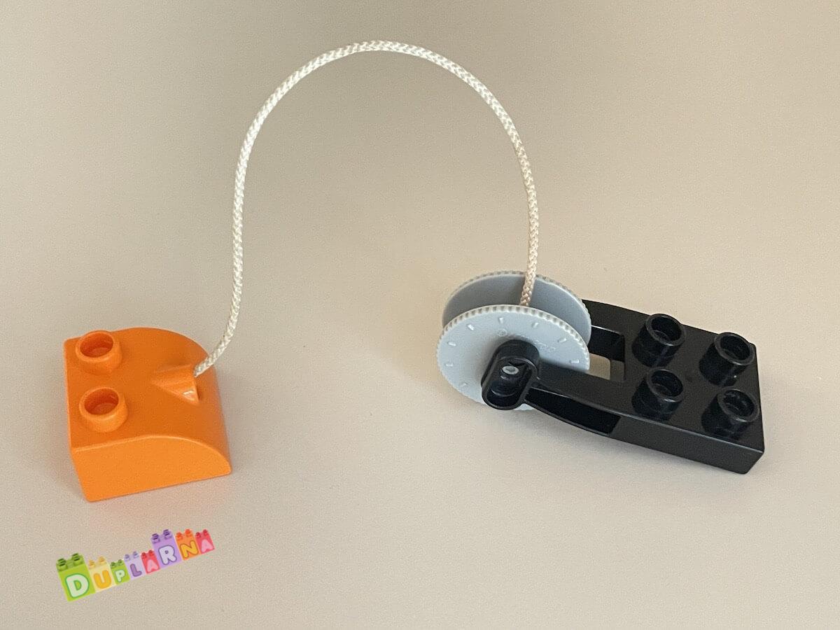 Lego Duplo kladka / naviják s kostkou