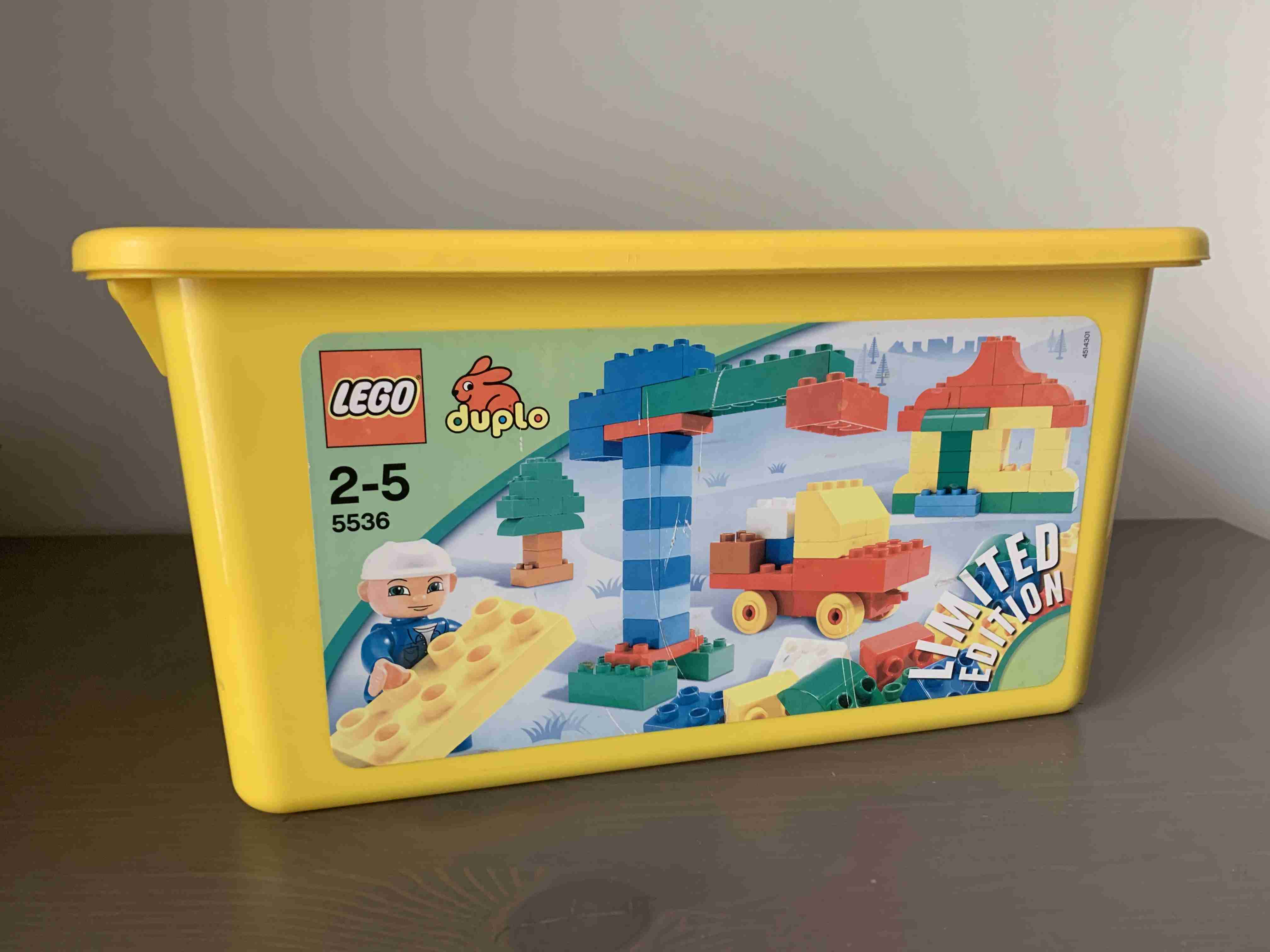 Lego Duplo 5536 - set kostek s boxem - 106ks - Limited edition