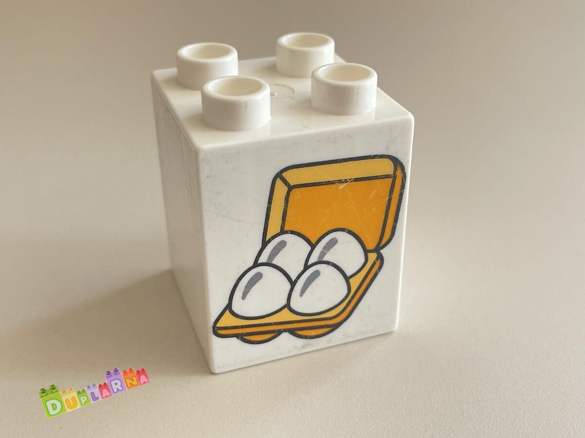 Lego Duplo - Kostka s potiskem - vejce
