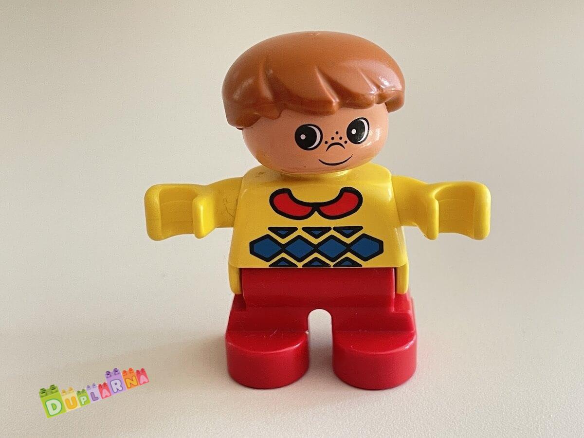 Lego Duplo Dítě - kluk starší typ / žlutý svetr