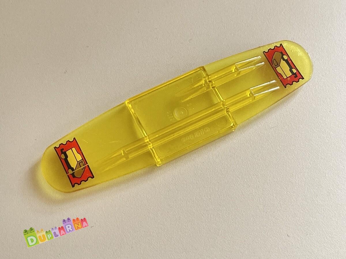 Lego Duplo INTELLI kameny - interaktivní kameny na koleje žlutý