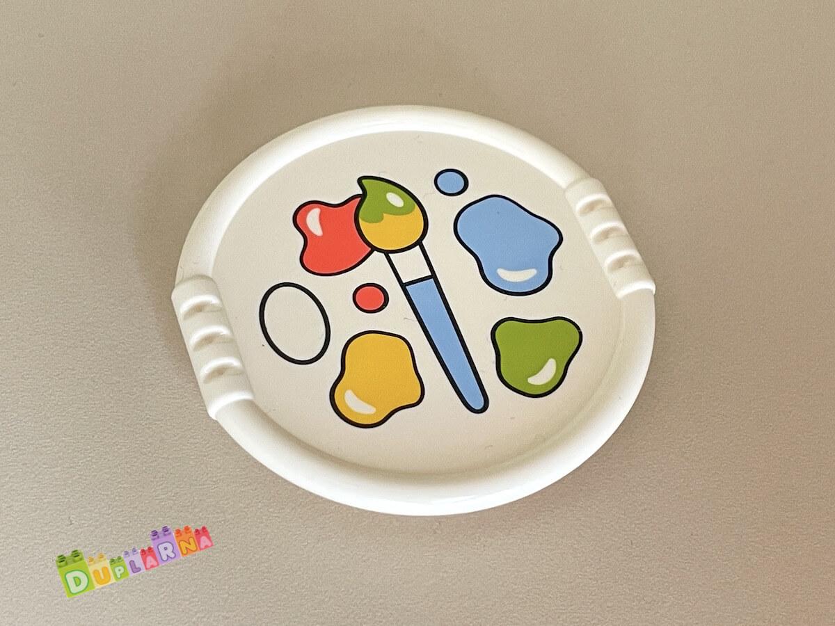 Lego Duplo - Disk / Talíř s paletou barev