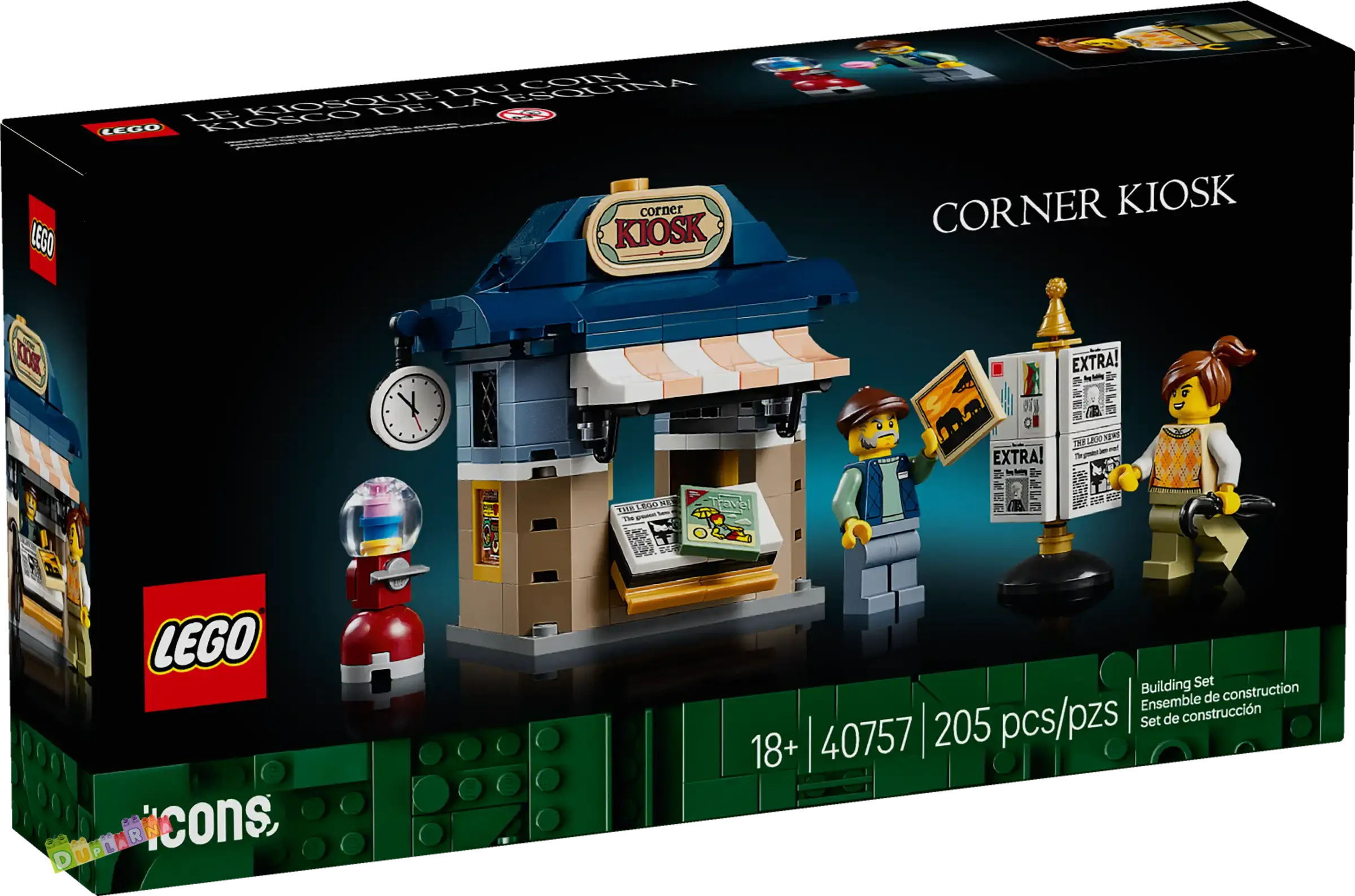 Lego VIP 40757 - Kiosek na trhu