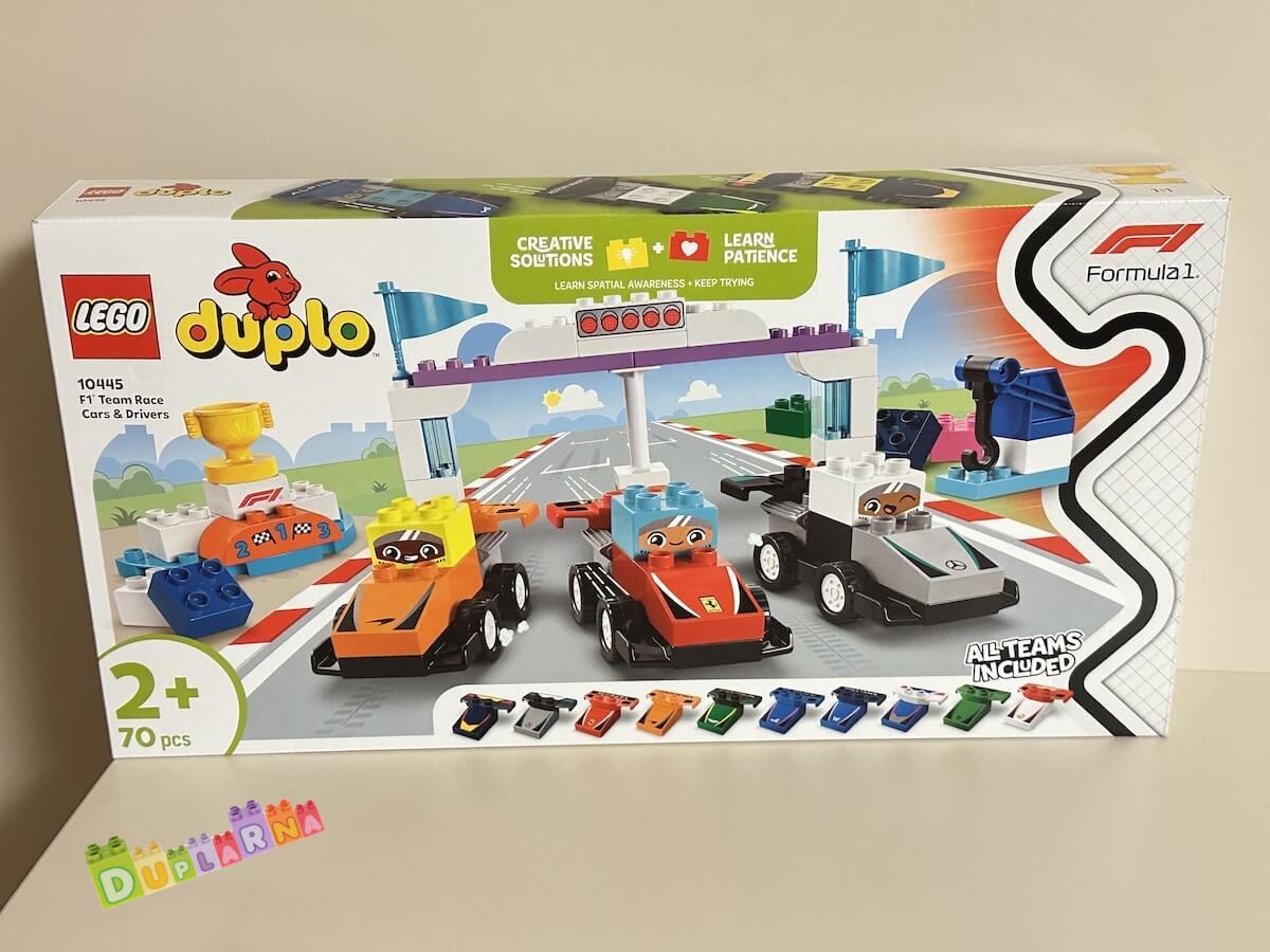 Lego Duplo 10445 - Závodní auta a řidiči týmu F1