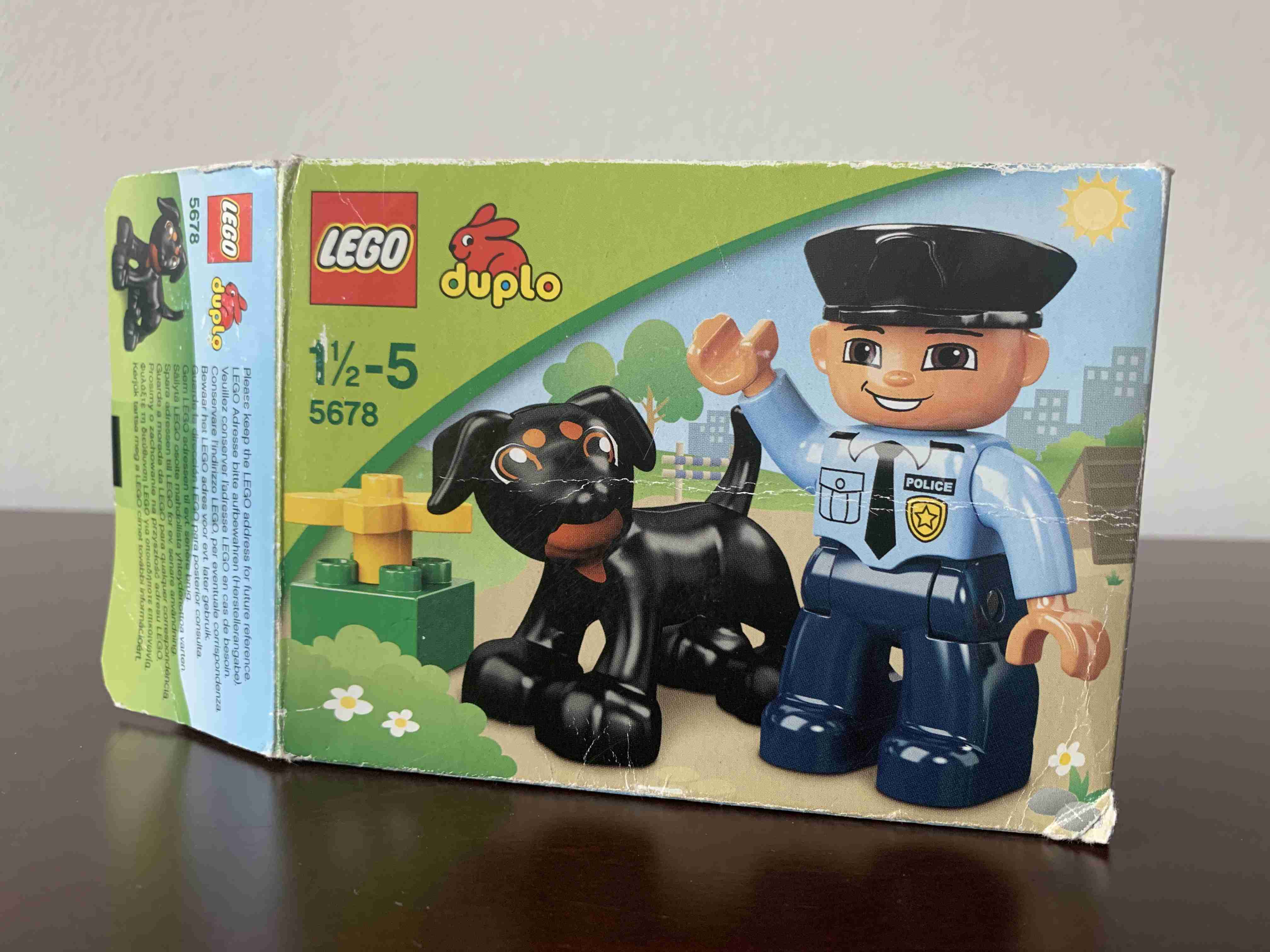 Lego Duplo 5678 - Policista / Policie a pes