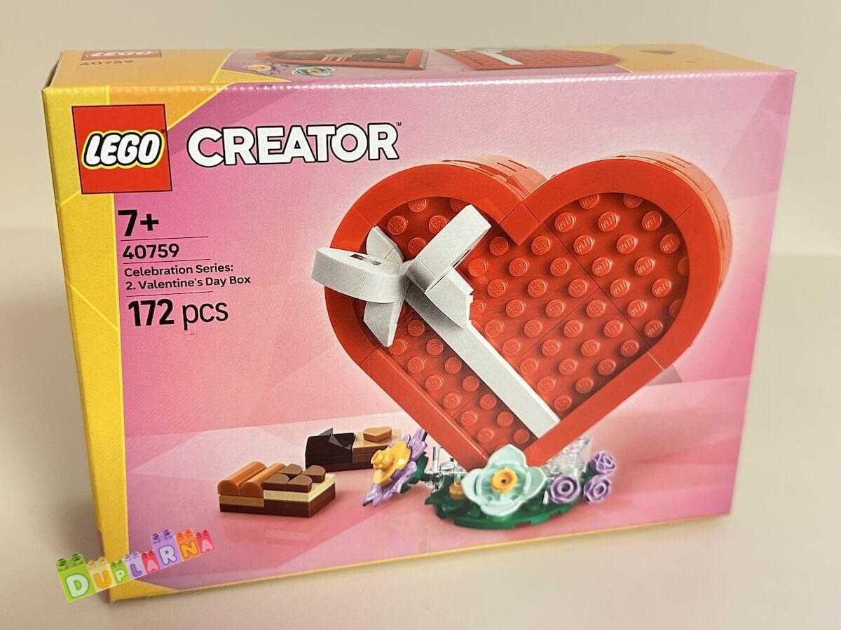 Lego VIP 40759 - Valentýnská krabička / srdce