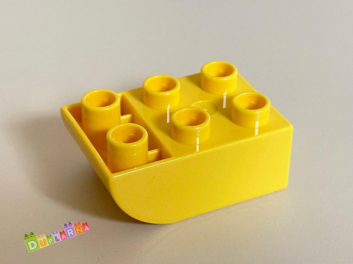 Lego Duplo Kostka 2x3 zaoblená obrácená