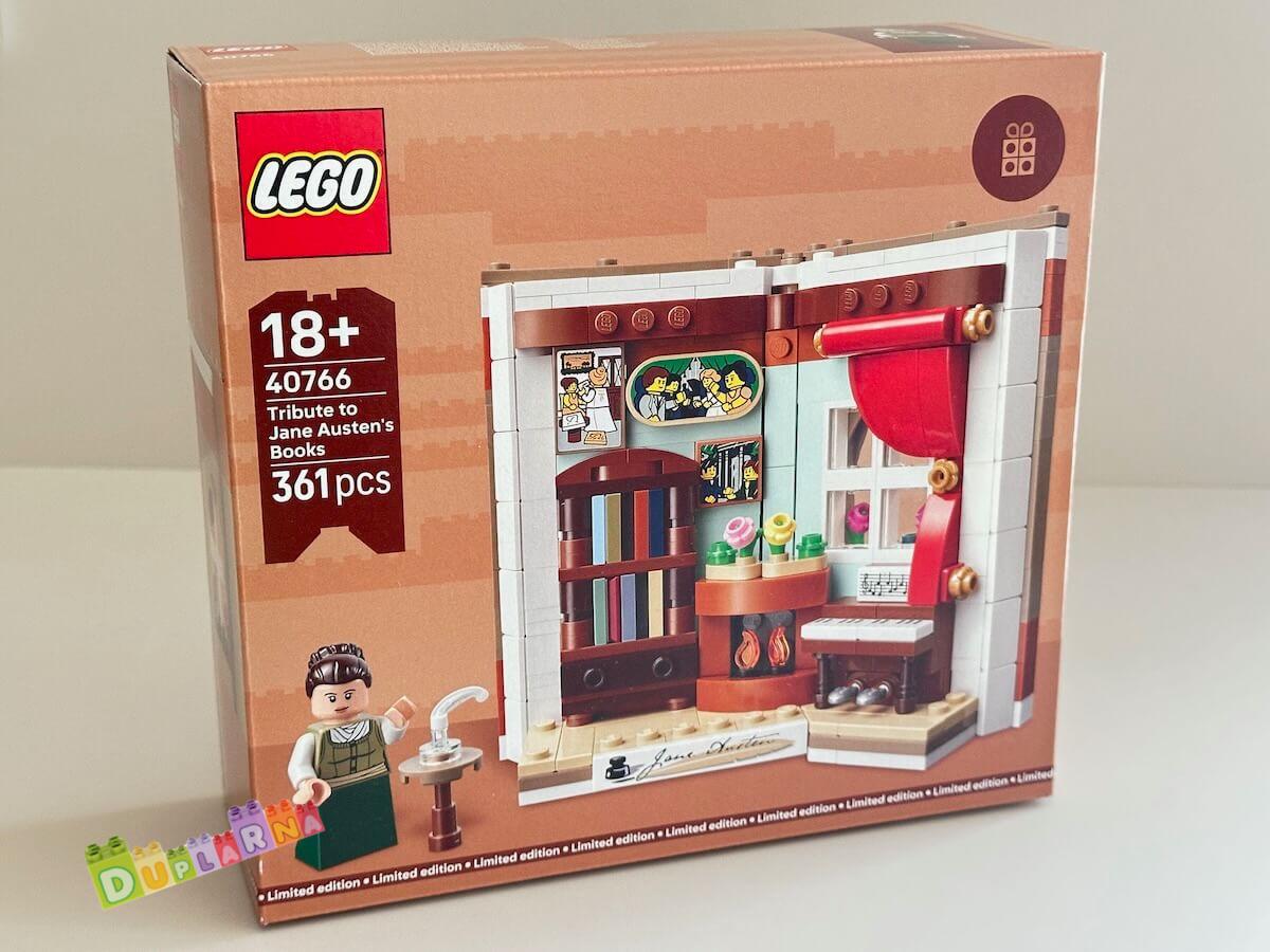Lego VIP 40766 - Pocta knihám Jane Austenové