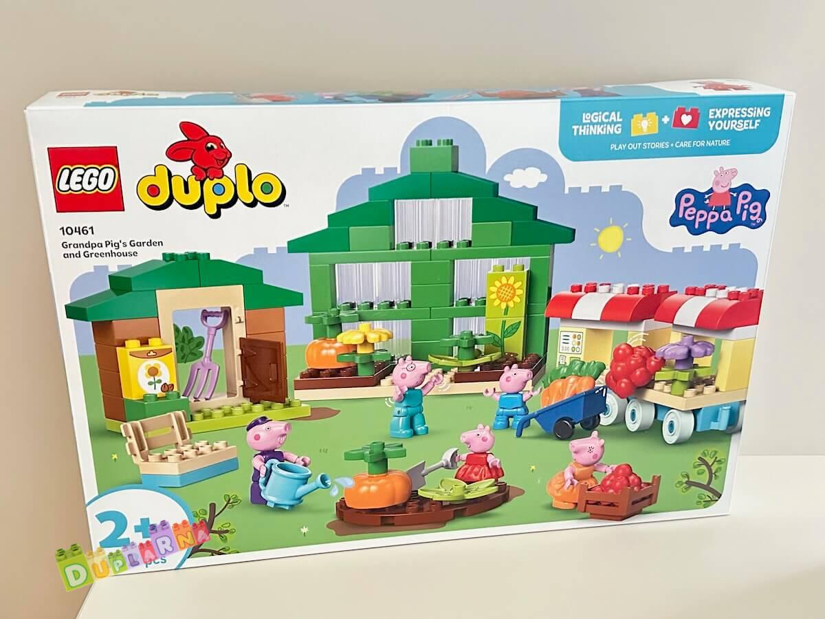Lego Duplo 10461 - Prasátko Peppa / Dědečkova zahrada a skleník