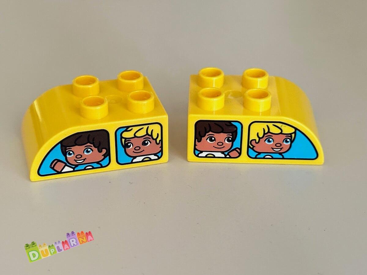 Lego Duplo - Kostka s potiskem děti (holka, kluk)