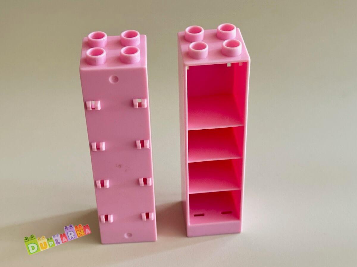 Lego Duplo Sloup na dveře / Stojan růžový