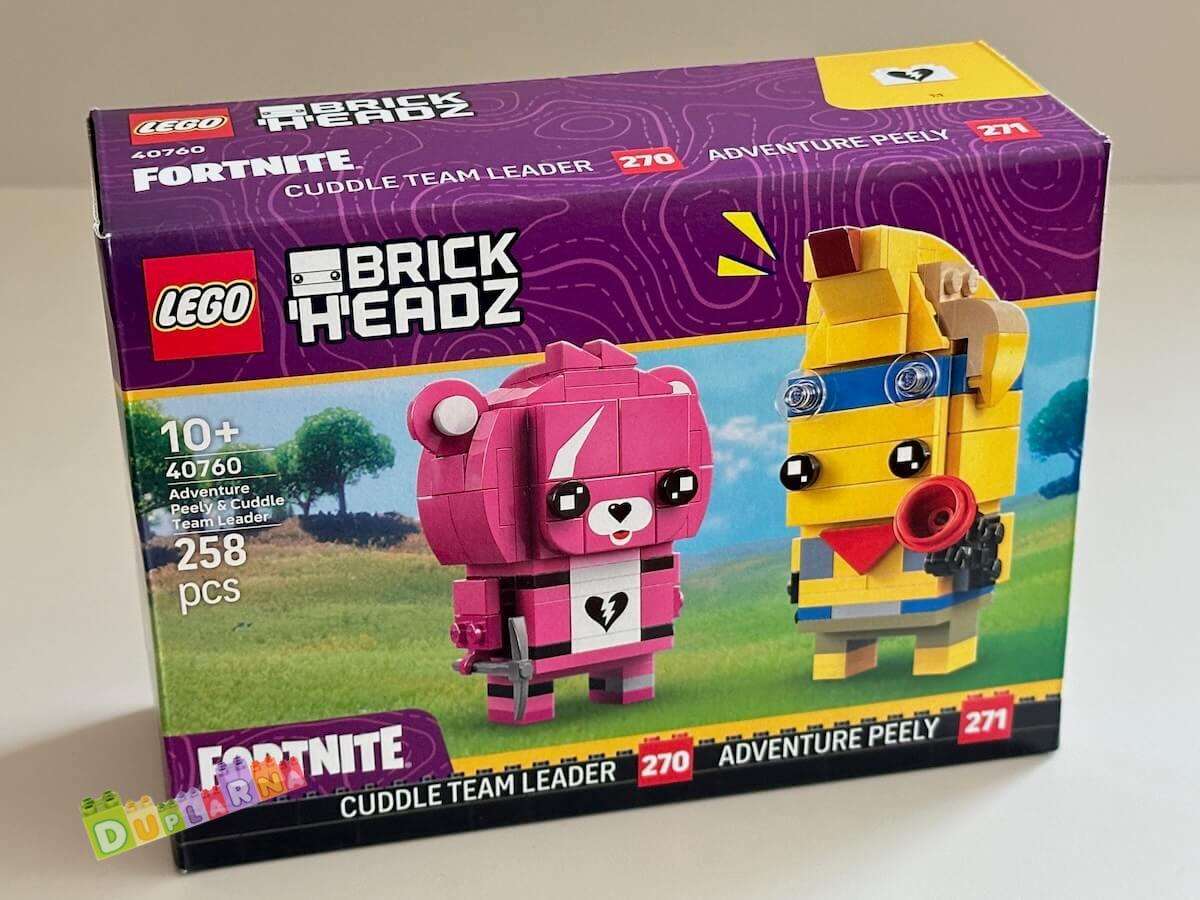 Lego Fortnite BrickHeadz 40760 - Adventure Peely a Cuddle Team Leader