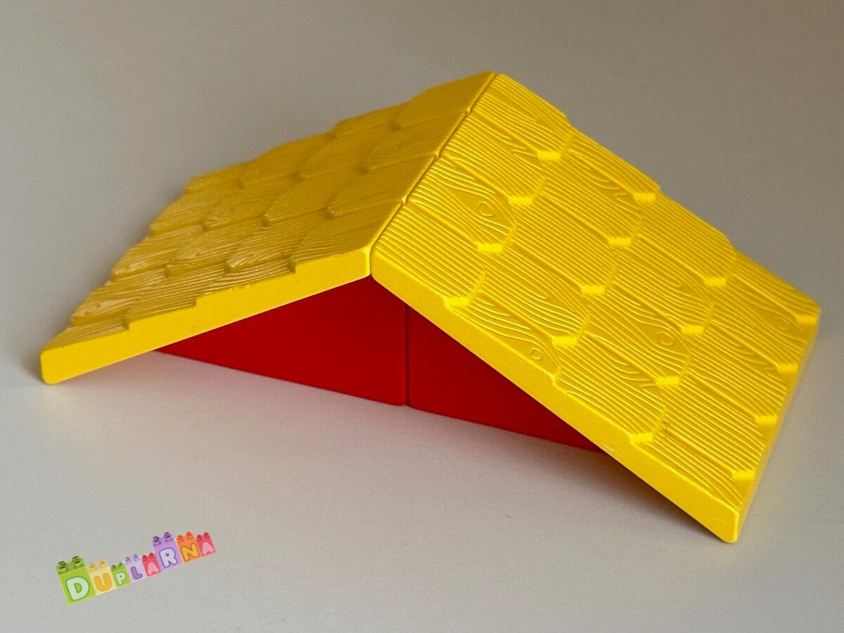 Lego Duplo - Střecha žluto - červená