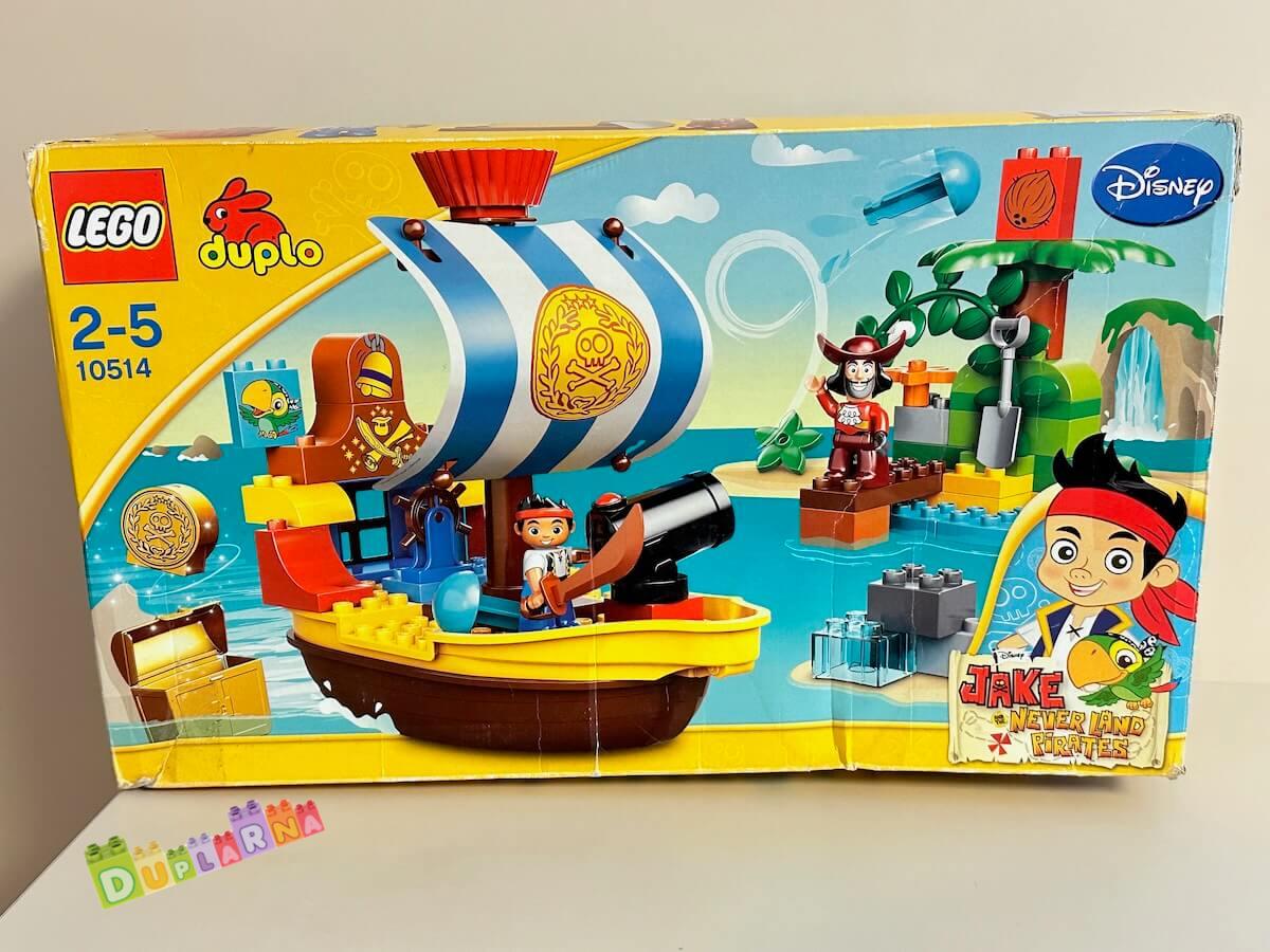 Lego Duplo 10514 - Pirát Jake - Jakeova Pirátská Loď Bucky