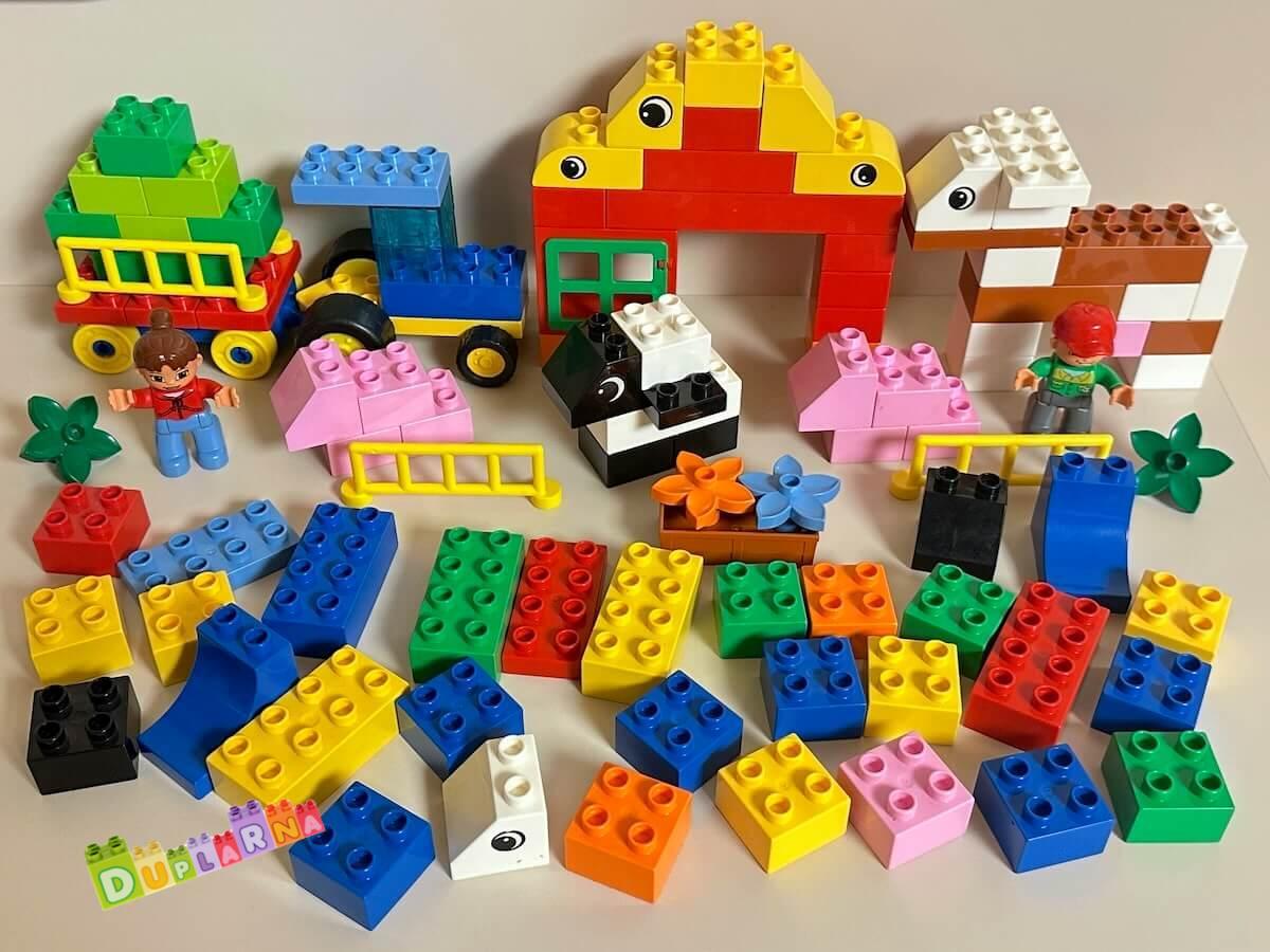 Lego Duplo 5488 - Set kostek s boxem - 100+ farma
