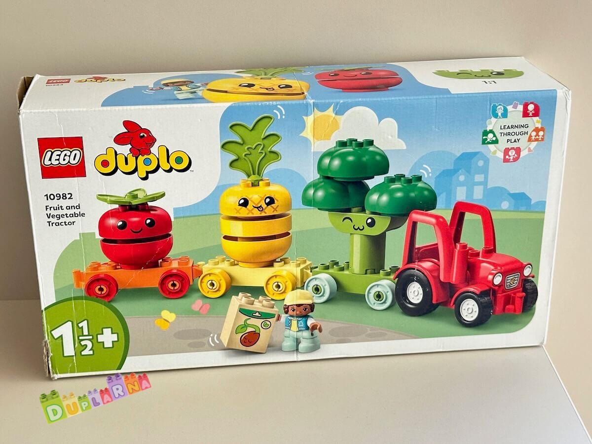 Lego Duplo 10982 - Traktor se zeleninou a ovocem
