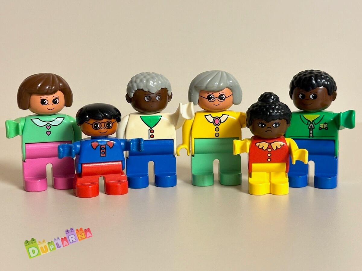 Lego Duplo - Rodinka / Rodina (máma, táta, dítě,...)