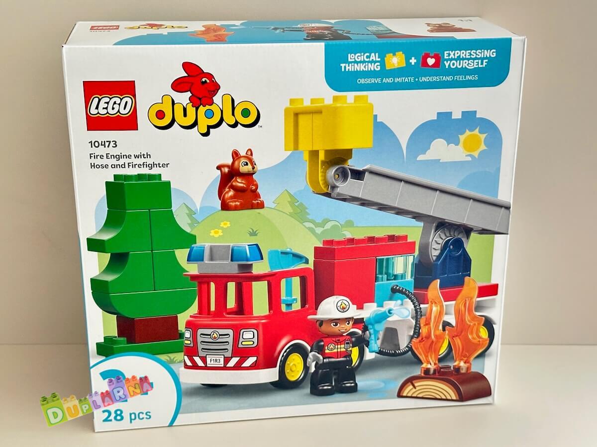 Lego Duplo 10473 - Hasičské auto s hadicí a hasičem