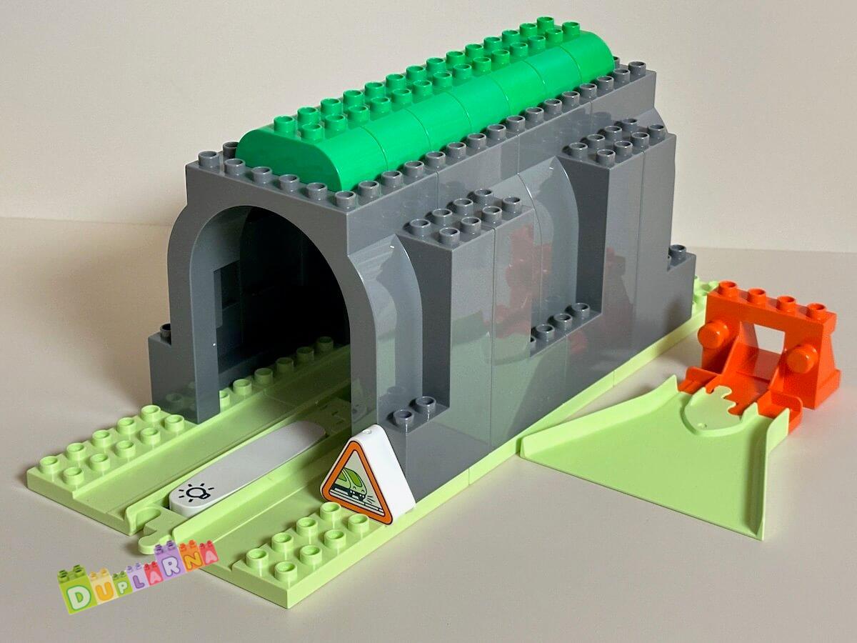 Lego Duplo Tunel dlouhý + nájezd + koncovka