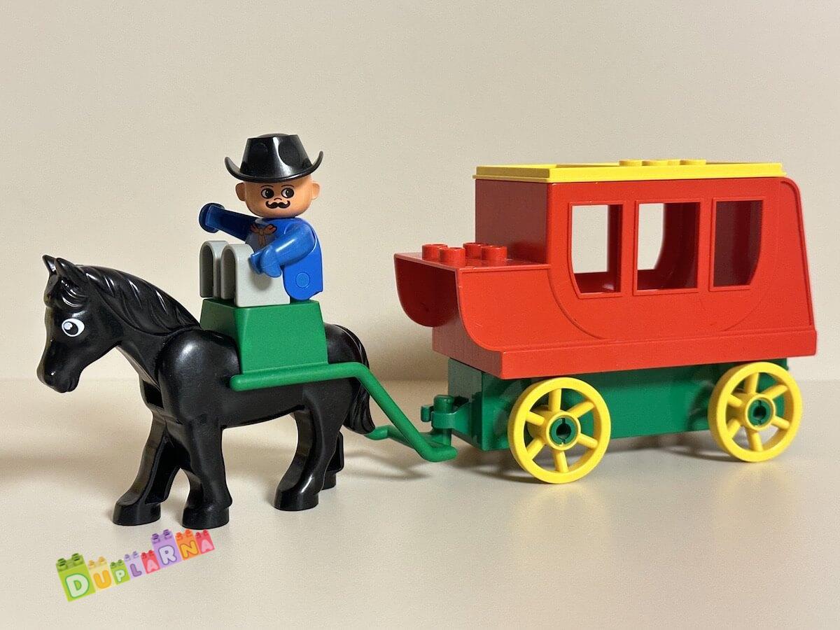Lego Duplo - Kovboj na koni + Dostavník