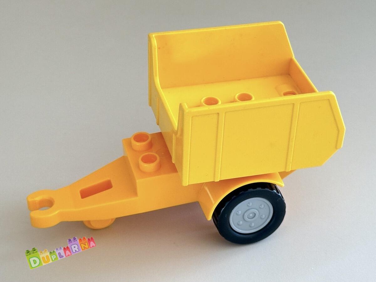 Lego Duplo žlutá vlečka za traktor - valník